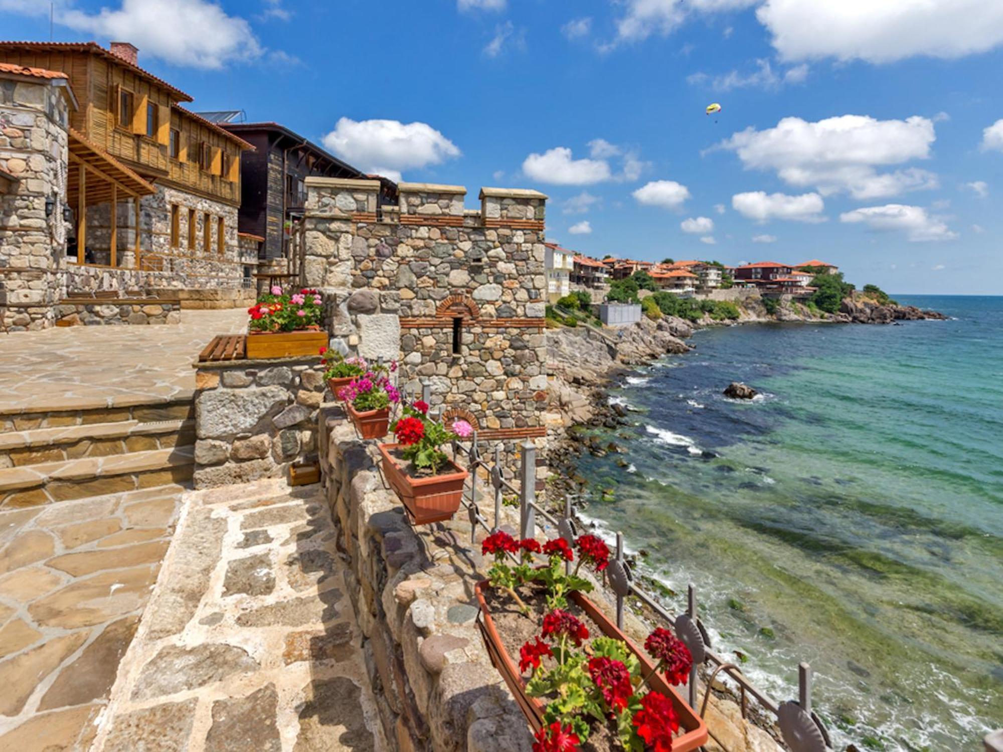 Tia Maria Is Situated In The Southern Part Of The Sunny Beach Resort Exterior photo